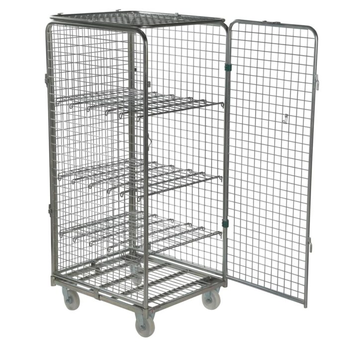 Four Sided Security Demountable RollCage with Lid