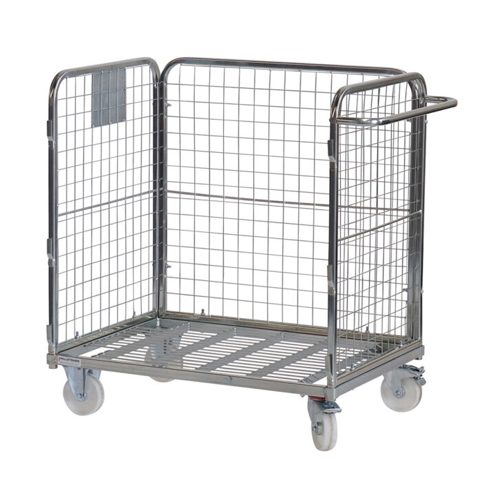 Three Sided Compact Merchandise Picking Trolley - Image 3