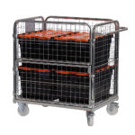 Four-sided-compact-merchandise-picking-trolley 4